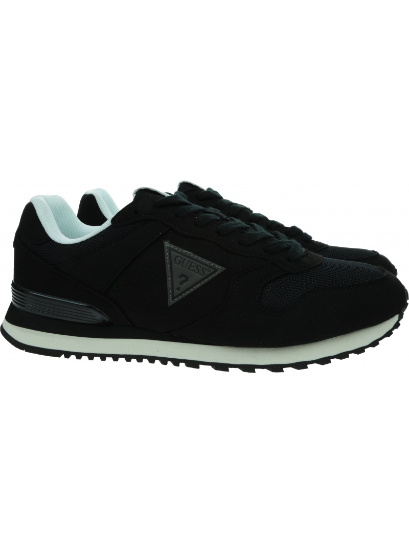 Sneakersy Męskie GUESS Reggio FM7REGFAB12 BLACK