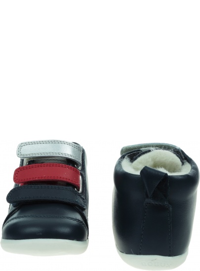 Ocieplone Trampki BOBUX Hi Court Switch Arctic Navy (Red + Silver