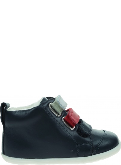 Ocieplone Trampki BOBUX Hi Court Switch Arctic Navy (Red + Silver