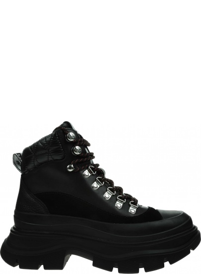 Botki KARL LAGERFELD Luna Hiker Lace Boot KL42955 400