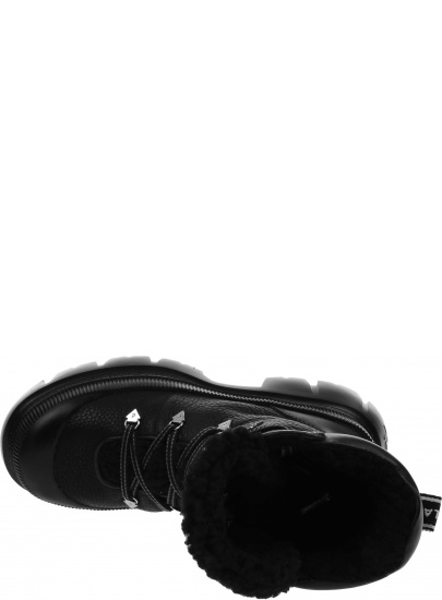 Botki KARL LAGERFELD Trekka Max Hi Hiker Lace Boot KL43570 100