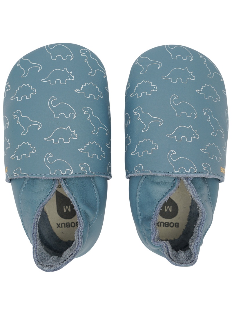 BOBUX Soft Sole Dino Blue