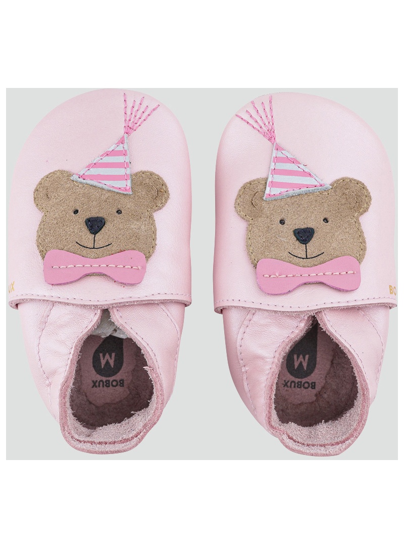 BOBUX Soft Sole Party Bear Blossom Pearl