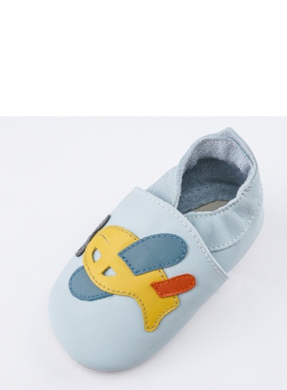 Skórzane Kapcie BOBUX Soft Sole Aero Sky Grey
