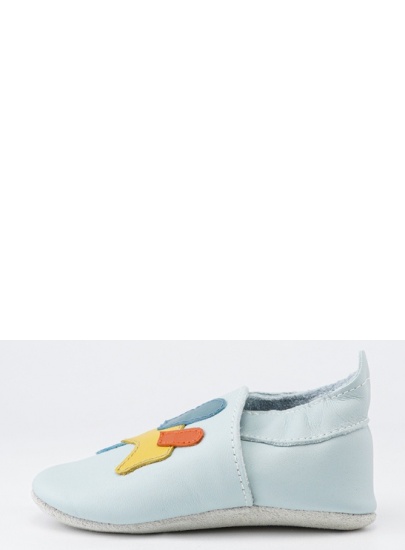 Skórzane Kapcie BOBUX Soft Sole Aero Sky Grey