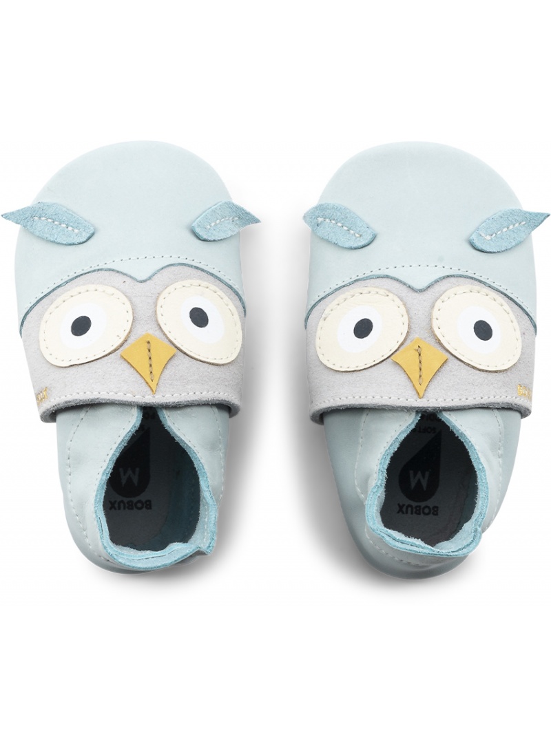 BOBUX Soft Sole Hootie Seafoam