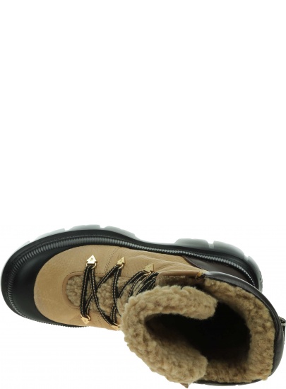 Botki KARL LAGERFELD Trekka Max Hi Hiker Lace Boot KL43570 1T2