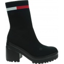 Elastyczne Botki Skarpeta TOMMY JEANS Water Resistent Knitted Boot