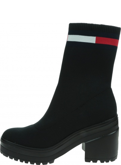 Elastyczne Botki Skarpeta TOMMY JEANS Water Resistent Knitted Boot