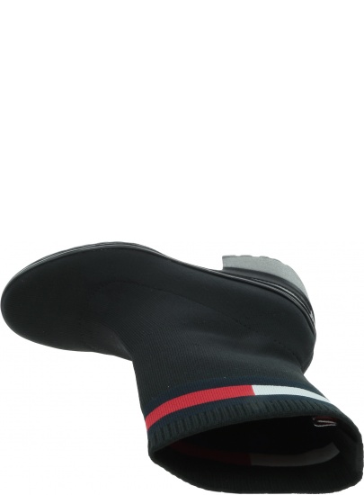 Elastyczne Botki Skarpeta TOMMY JEANS Water Resistent Knitted Boot