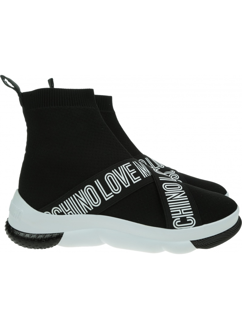 Botki Sneakersy LOVE MOSCHINO JA15224G0FIZG 00B