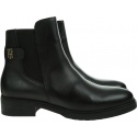 Sztyblety TOMMY HILFIGER Leather Flat Boot FW0FW06749 BDS