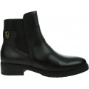 Sztyblety TOMMY HILFIGER Leather Flat Boot FW0FW06749 BDS