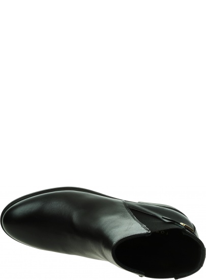 Sztyblety TOMMY HILFIGER Leather Flat Boot FW0FW06749 BDS