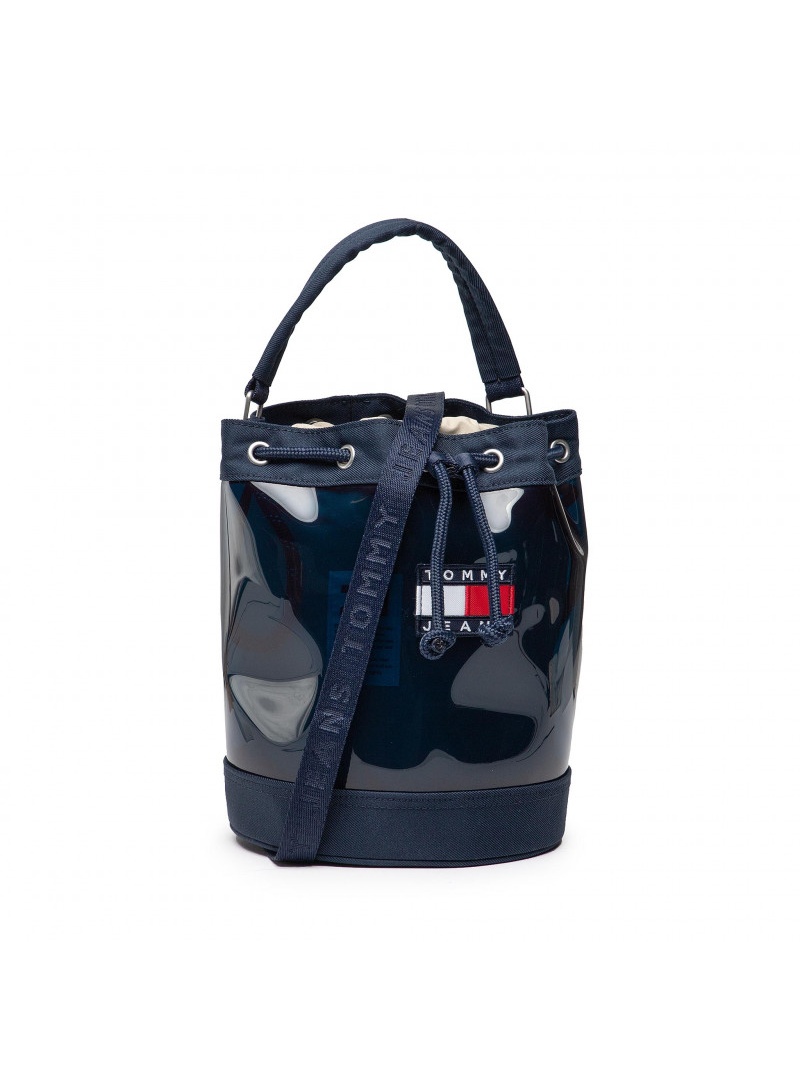 Torebka Worek TOMMY JEANS Tjw Heritage Summer Bucket Bag AW0AW11641 C87