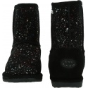 Wodoodporne Błyszczące Kozaki EMU AUSTRALIA Galaxy Brumby Black K12659 3