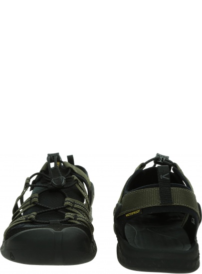 Sandały Trekkingowe KEEN Drift Greek H2 1026123 Dark Olive/Black