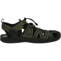 Sandały Trekkingowe KEEN Drift Greek H2 1026123 Dark Olive/Black