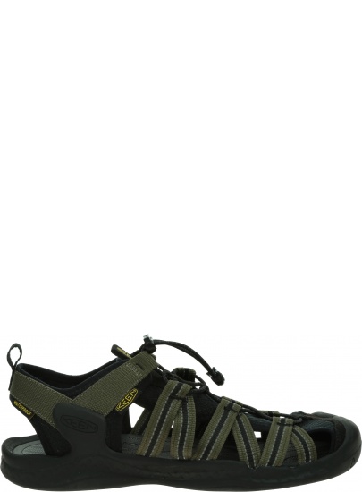 Sandały Trekkingowe KEEN Drift Greek H2 1026123 Dark Olive/Black