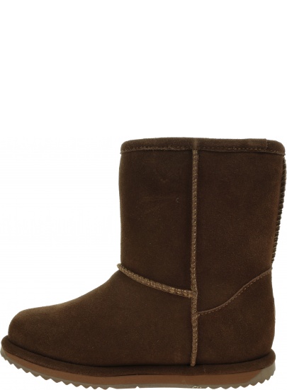 Wodoodporne Kozaki Buty EMU AUSTRALIA Brumby Lo Teens T10773 Oak