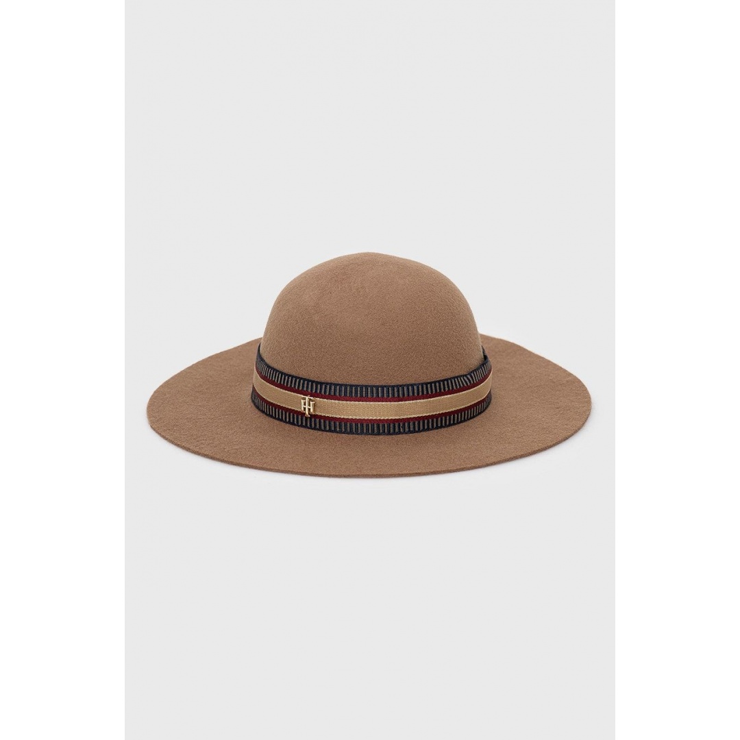 Wełniany Kapelusz TOMMY HILFIGER Luxe AW0AW13766 GW8