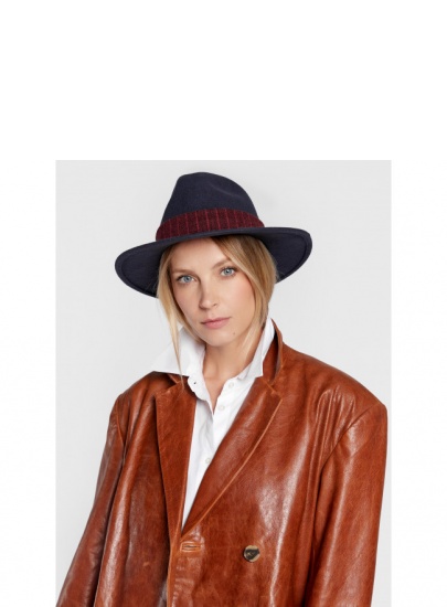Wełniany Kapelusz TOMMY HILFIGER Th Elevated Fedora AW0AW13824 DW6