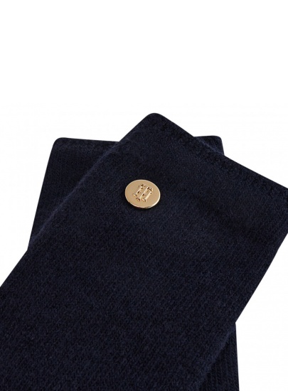 Rękawiczki Damskie TOMMY HILFIGER Th Elevated Knitted Gloves AW0AW13907 DW6