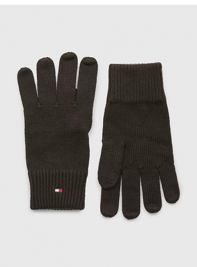 Rękawiczki Męskie TOMMY HILFIGER Essential Flag Knitted Gloves AM0AM11048