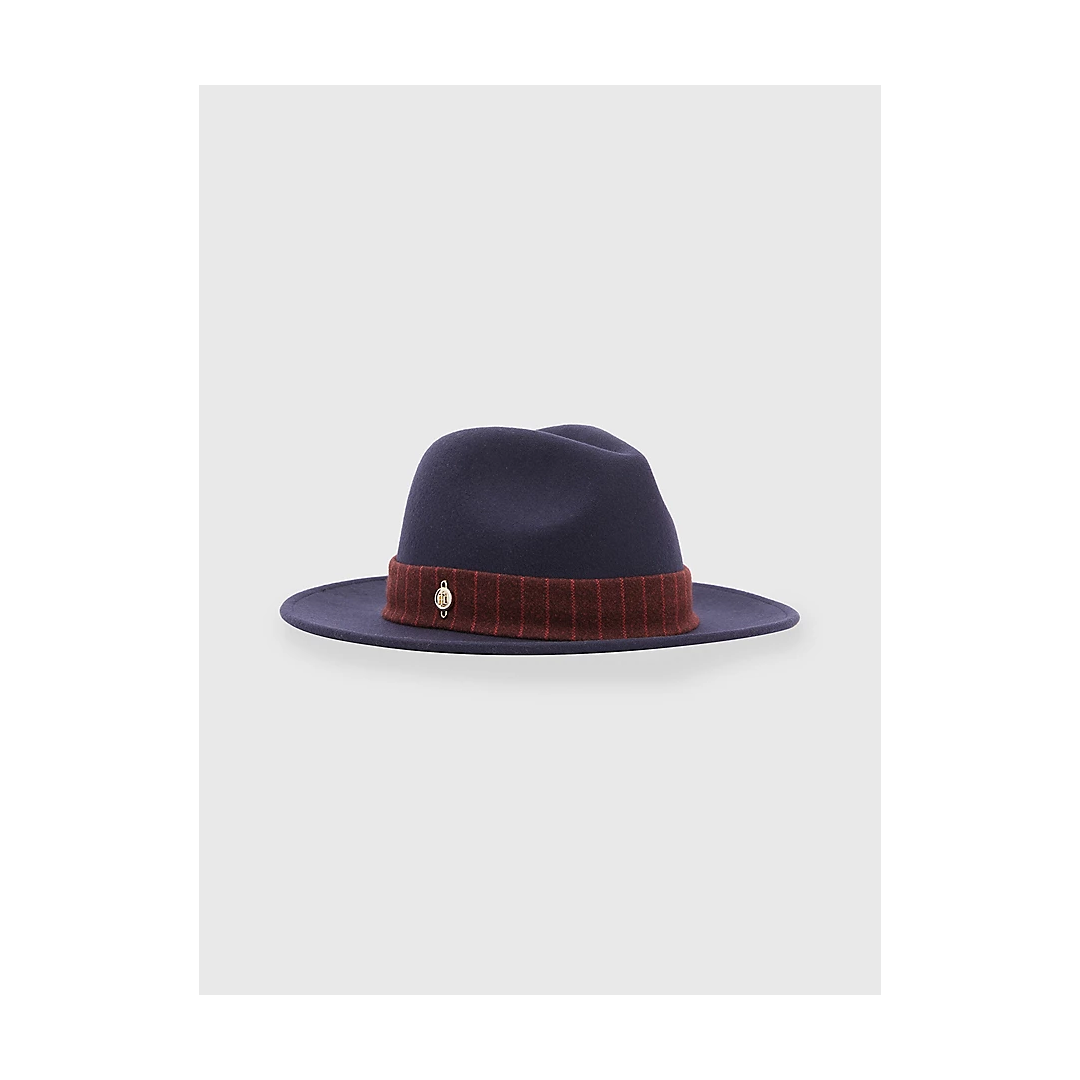Wełniany Kapelusz TOMMY HILFIGER Th Elevated Fedora AW0AW13824 DW6