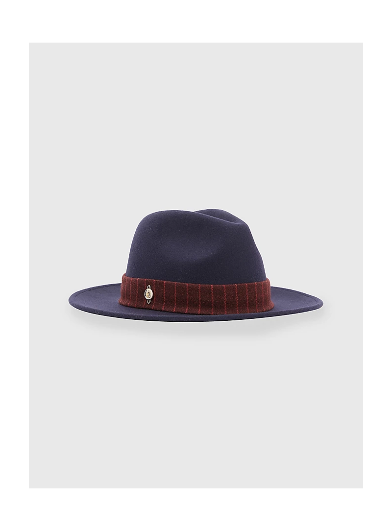Wełniany Kapelusz TOMMY HILFIGER Th Elevated Fedora AW0AW13824 DW6