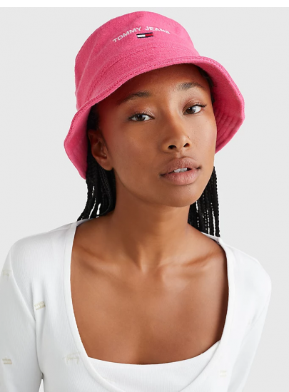 Kapelusz TOMMY JEANS Tjw Sport Bucket Hat Towelling AW0AW12423 THW