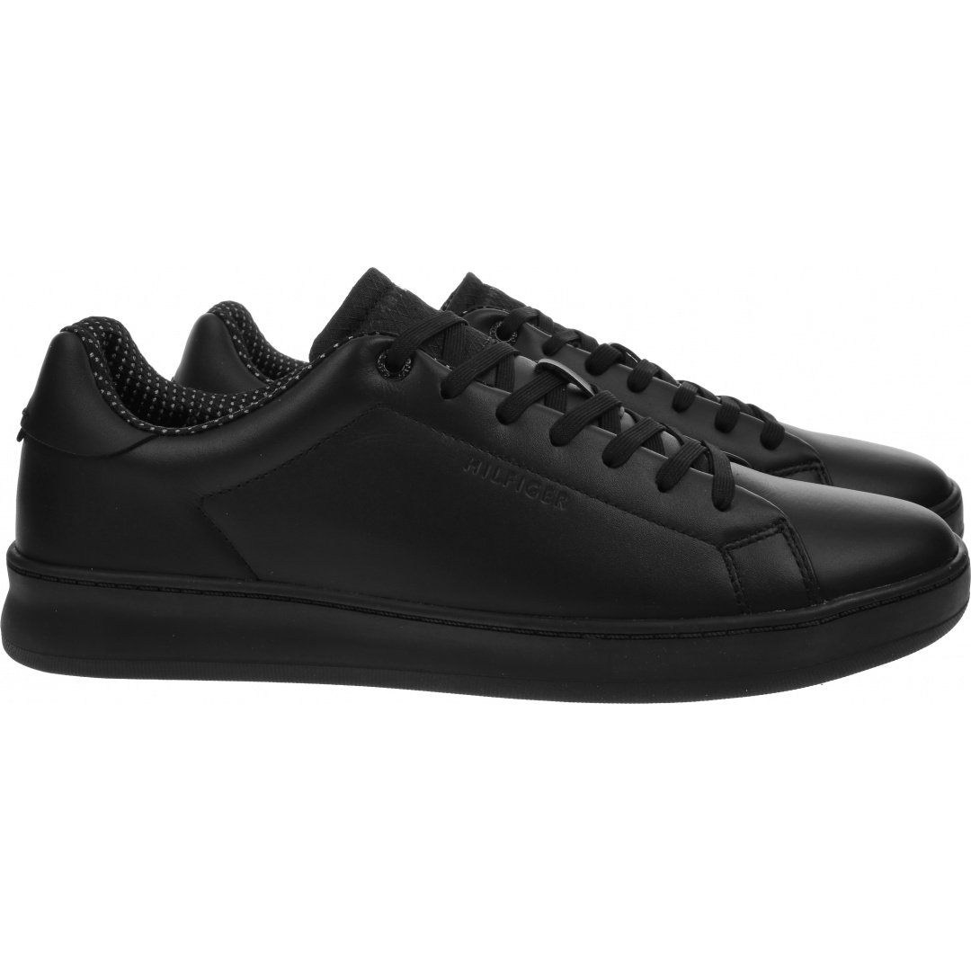 Ocieplane Trampki TOMMY HILFIGER Retro Court Leather Warmlined Sneaker