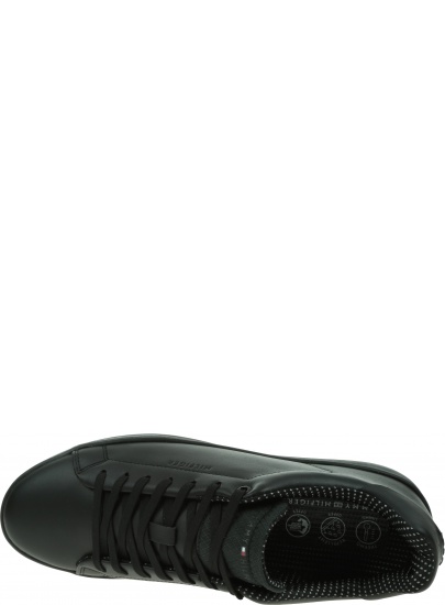 Ocieplane Trampki TOMMY HILFIGER Retro Court Leather Warmlined Sneaker