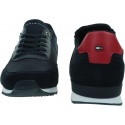 Półbuty TOMMY HILFIGER Iconic Sock Runner Mix FM0FM04137 DW5
