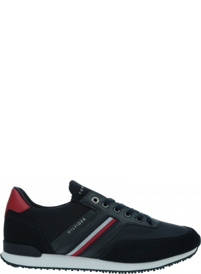Półbuty TOMMY HILFIGER Iconic Sock Runner Mix FM0FM04137 DW5