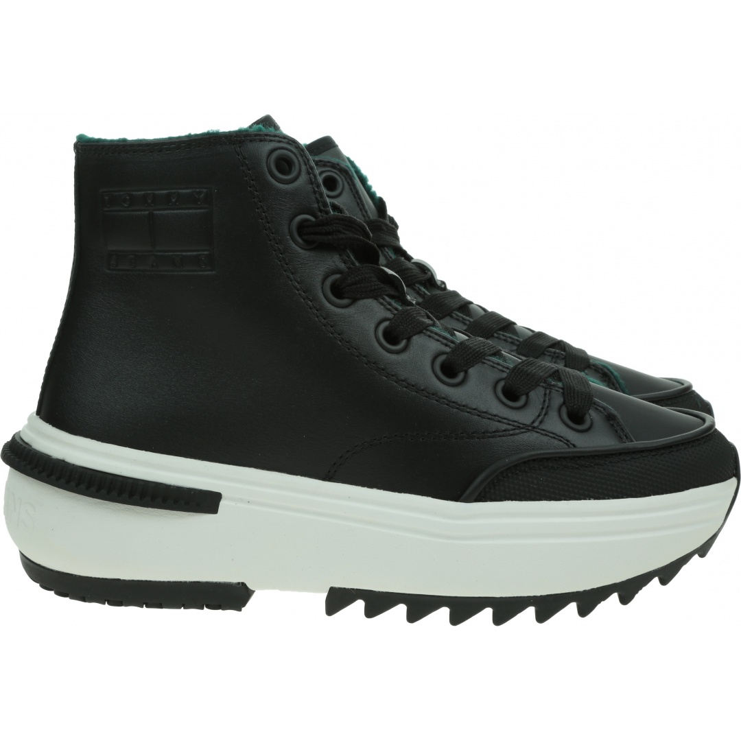 Ocieplane Trampki TOMMY JEANS Min Run Cleat EN0EN01984 BDS