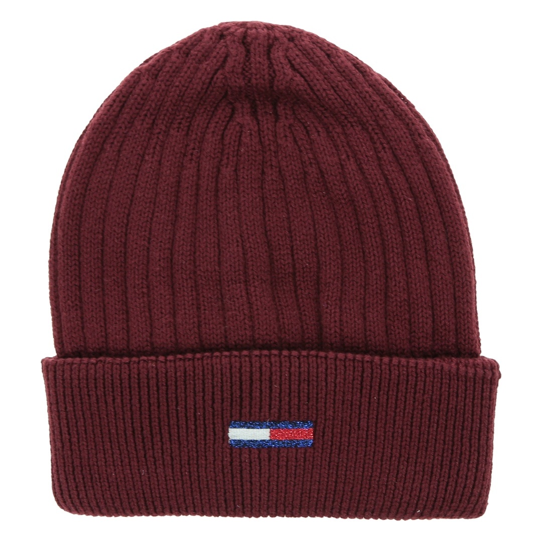 Zimowa Czapka TOMMY JEANS Tjw Flag Beanie AW0AW12628 VLP