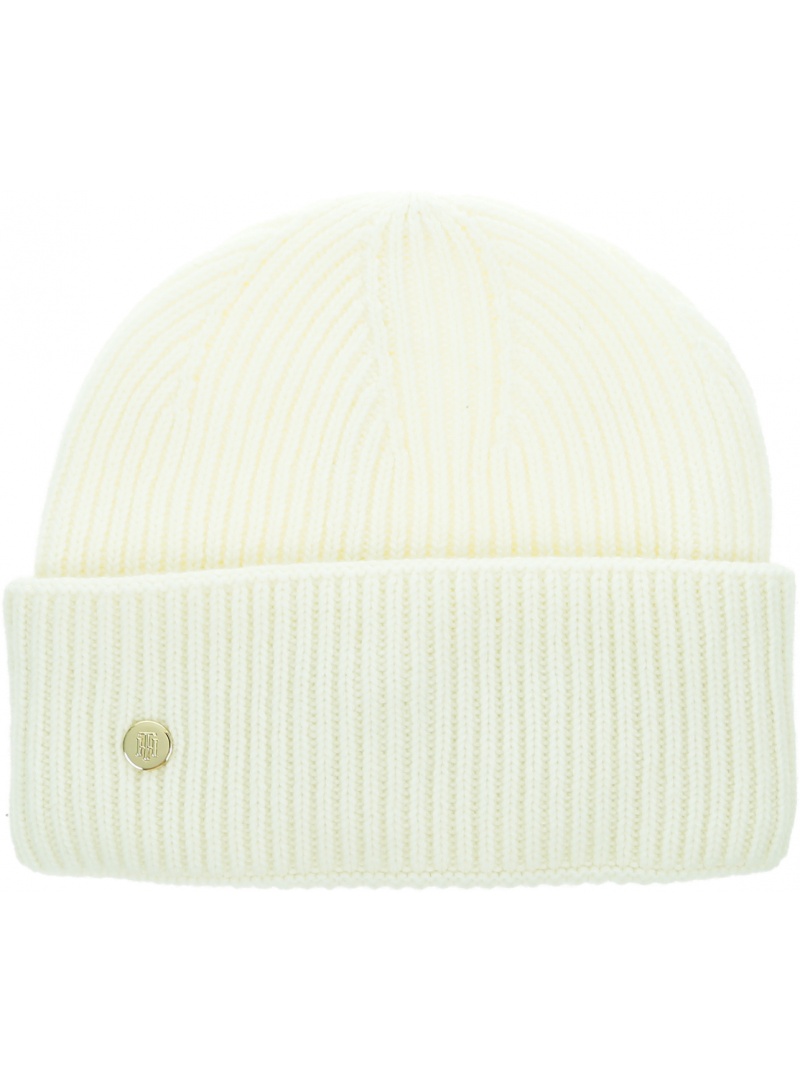 Czapka Zimowa TOMMY HILFIGER Th Elevated Beanie AW0AW13820 YBI Czapka Zimowa TOMMY HILFIGER Th Elevated Beanie AW0AW13820 YBI