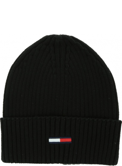 Czapka Zimowa TOMMY JEANS Tjm Flag Rib Beanie AM0AM10390 BDS