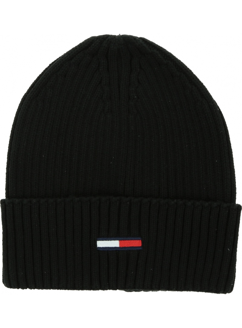 Czapka Zimowa TOMMY JEANS Tjm Flag Rib Beanie AM0AM10390 BDS