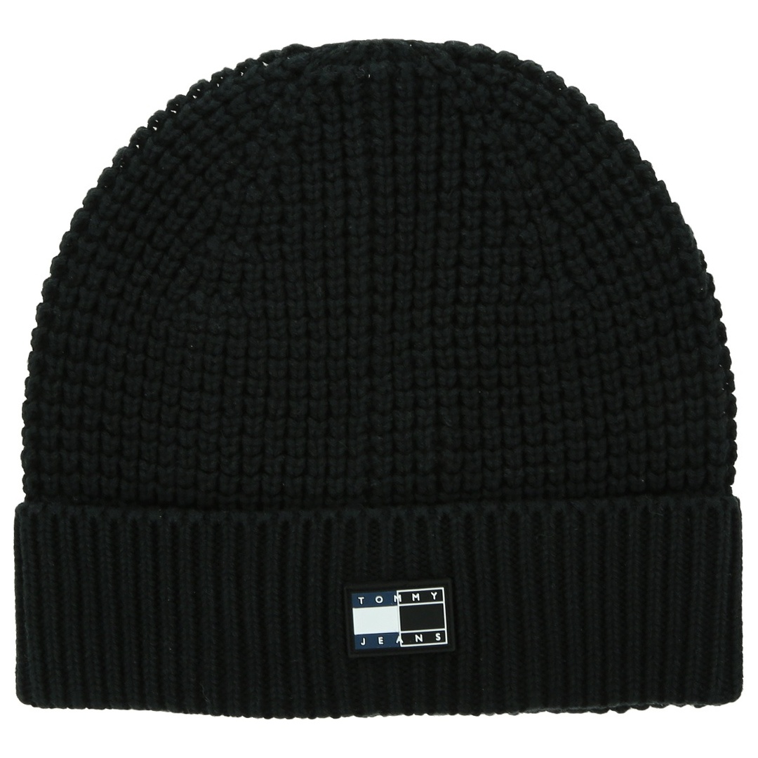 Czapka Zimowa TOMMY JEANS Tjm Split Logo Beanie AM0AM10392 BDS