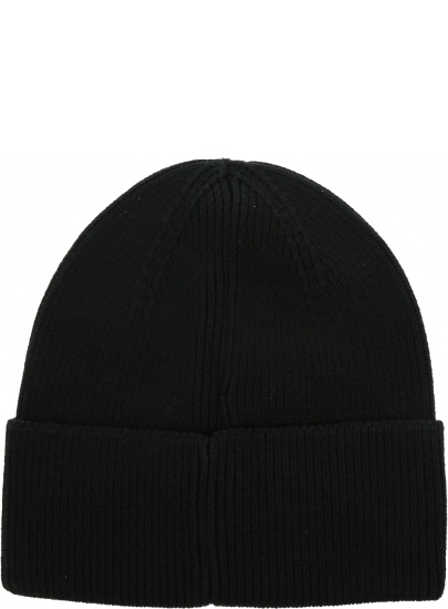 Czapka Zimowa CALVIN KLEIN Monologo Rubber Patch Beanie K50K509896 BDS