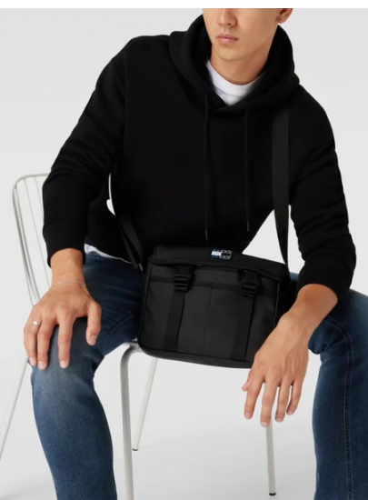 Torba na Ramię TOMMY JEANS Tjm Collegiate Messenger Unisex AM0AM09704 BDS