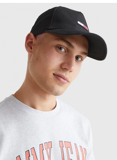Czapka z Daszkiem TOMMY JEANS Tjm Flag Cap AM0AM10391 BDS