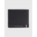 Portfel Męski TOMMY HILFIGER Th Central Cc Flap And Coin AM0AM10233 BDS