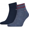 Socks Tommy Hilfiger 701220249 002 Th Men Quarter 2P Neppy Melange 1