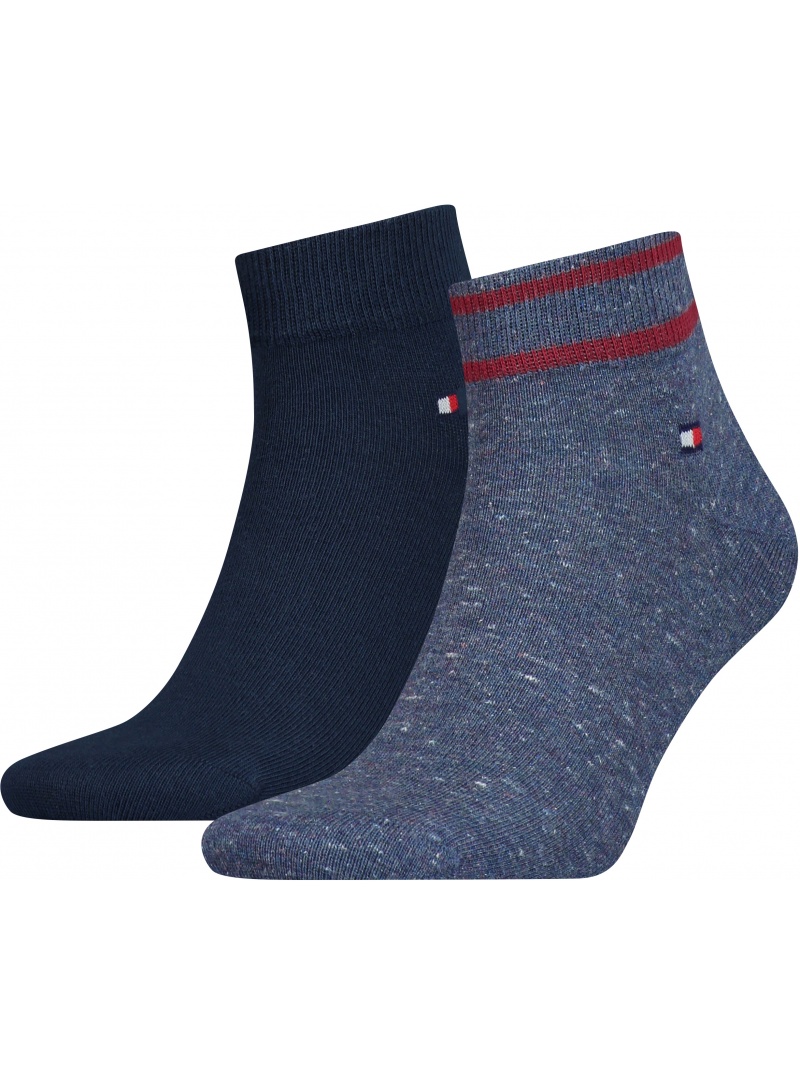 Socks Tommy Hilfiger 701220249 002 Th Men Quarter 2P Neppy Melange