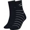 Socks Tommy Hilfiger 701220252 001 Th Women Short Sock 2P Tommy Breton Stripe 1