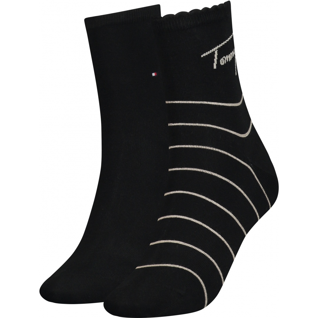 Skarpetki Damskie Tommy Hilfiger 701220252 002 Th Women Short Sock 2P