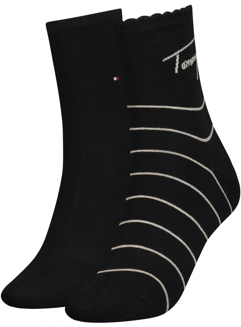 Skarpetki Damskie Tommy Hilfiger 701220252 002 Th Women Short Sock 2P